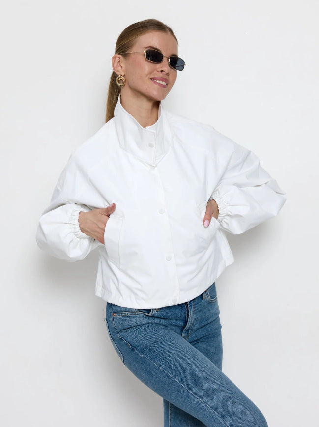 Élise™ — Veste Cropped élégance intemporelle